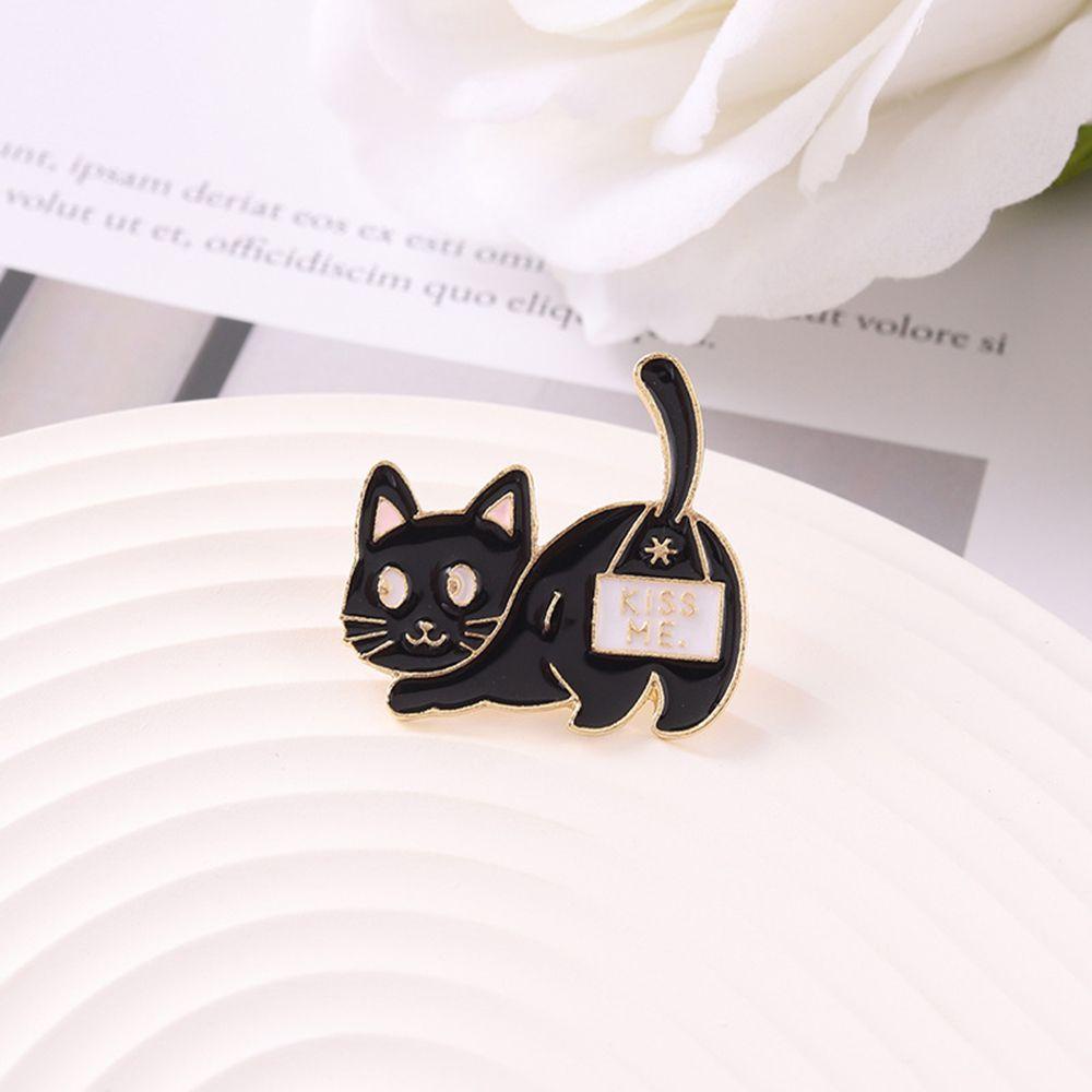 Huy Hiệu Cài Áo Hình Chú Mèo Đáng Yêu