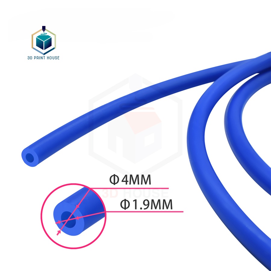 Ống Teflon Dẫn Nhựa Xanh Máy In 3D