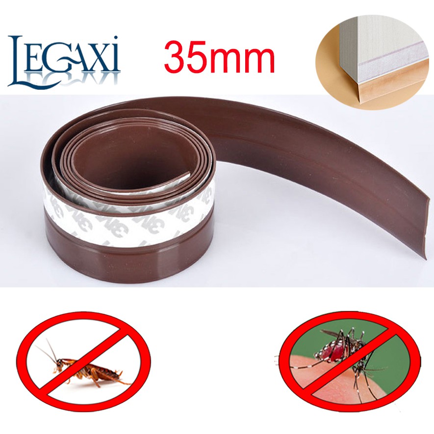 Ron Chân Cửa Ngăn Bụi, Côn Trùng Dài 1m Rộng 25mm - 35mm Legaxi