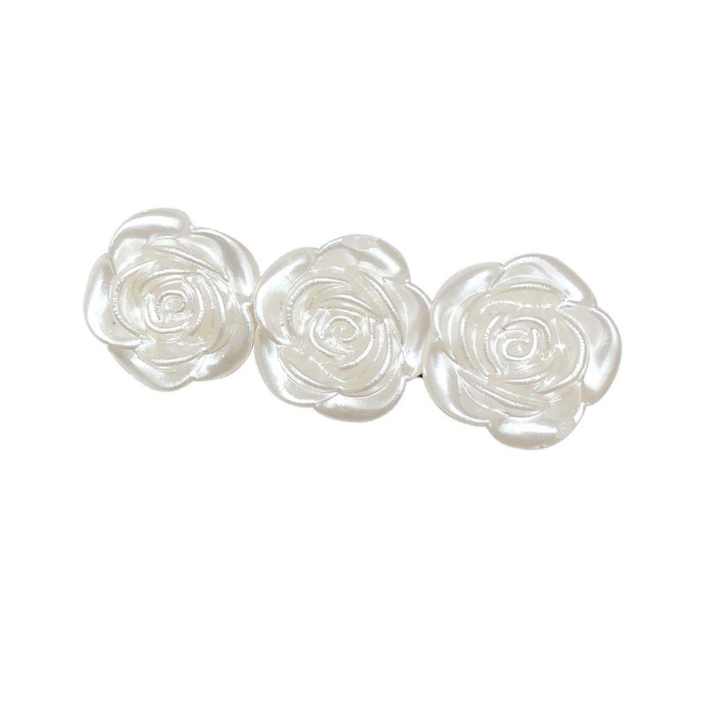 Kẹp Tóc Hoa Trà Bằng Acrylic Lấp Lánh Phong Cách Hàn Quốc Mới