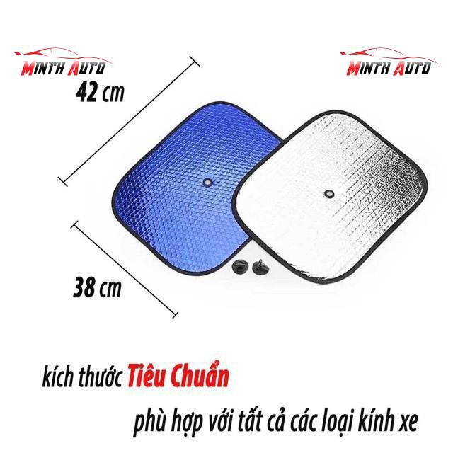 Bộ 6 tấm che nắng cửa kính ô tô - tấm chắn nắng xe hơi MinhThu Auto Nội thất và các sản phẩm chăm sóc xe