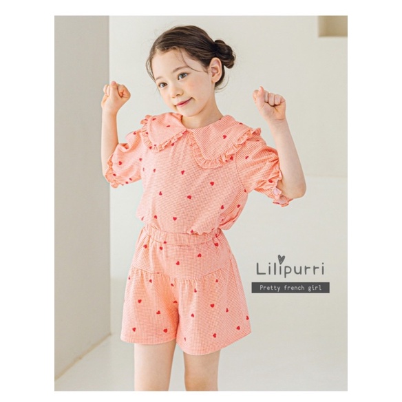 Bộ thun xuất Hàn Lilipurri- HÀNG SALE KO ĐỔI TRẢ