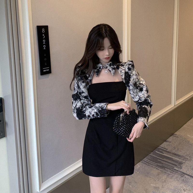 ĐẦM PHỐI TAY LOANG MÀU UZLLANG