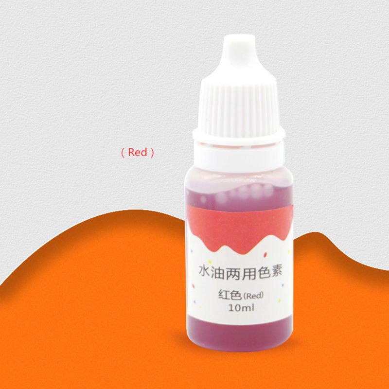 1 Bộ 12 chai chất tạo màu epoxy dầu nước pha nhựa đất sét công dụng kép để làm xà phòng thủ công