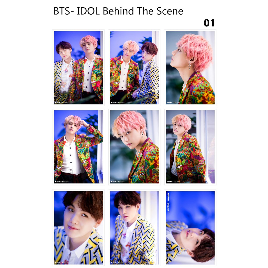 Lomo card BTS - IDOL Behind The Scene ( 36 ảnh)