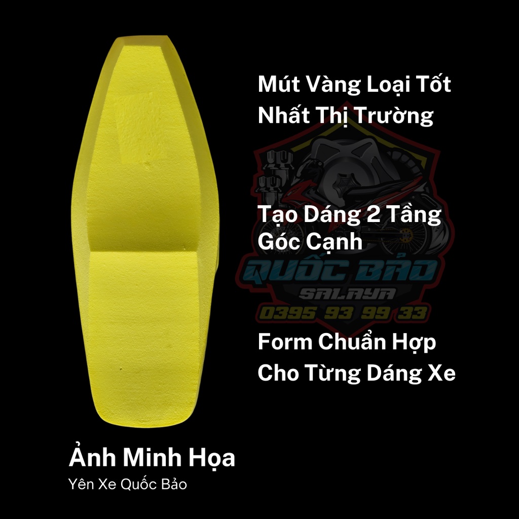 Yên 2 tầng Wave A110 Blade kèm da thái co giãn 4 chiều nhiều mẫu lựa chọn