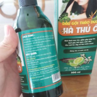 Dầu gội thảo dược hà thủ ô 300ml