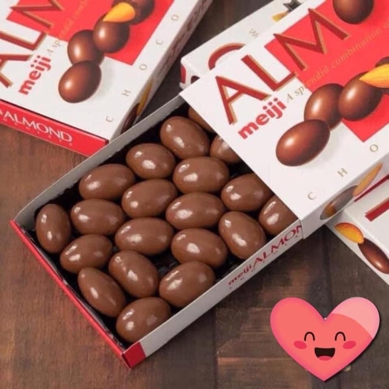 Chocolate Meiji Hạnh Nhân Socola Nhập Khẩu