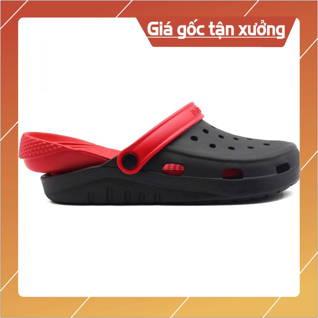 [HOT] DÉP SỤC EVA FYLON SIÊU NHẸ, CHỐNG NƯỚC - ĐEN LÒNG ĐỎ