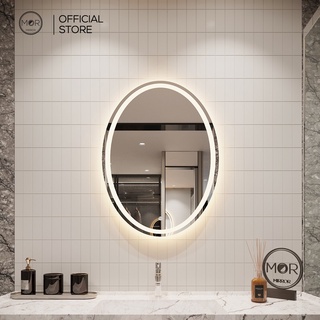  Gương Phòng Tắm Hình Elip Cảm Ứng Led Cao Cấp MOR MIRROR Nhiều Kích Thước Đầy Đủ Phụ Kiện 