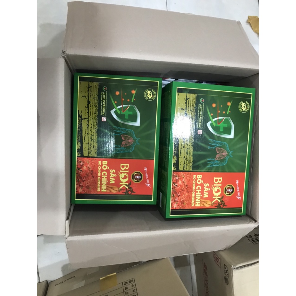Nước uống Sâm Bố Chính Biok gói 70ml X 15 Gói