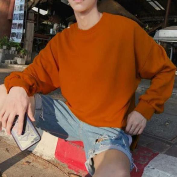 Áo hoodie nam xẻ tà dày dặn thiết kế trơn đơn giản phối đồ phong cách Hàn Quốc chất của kmg