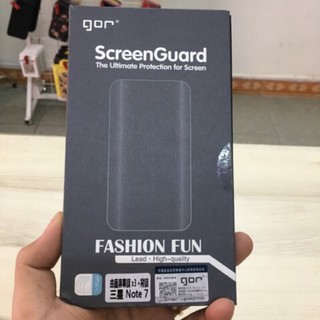 bộ 4 miếng dán samsung note 7 / note fe hãng GOR