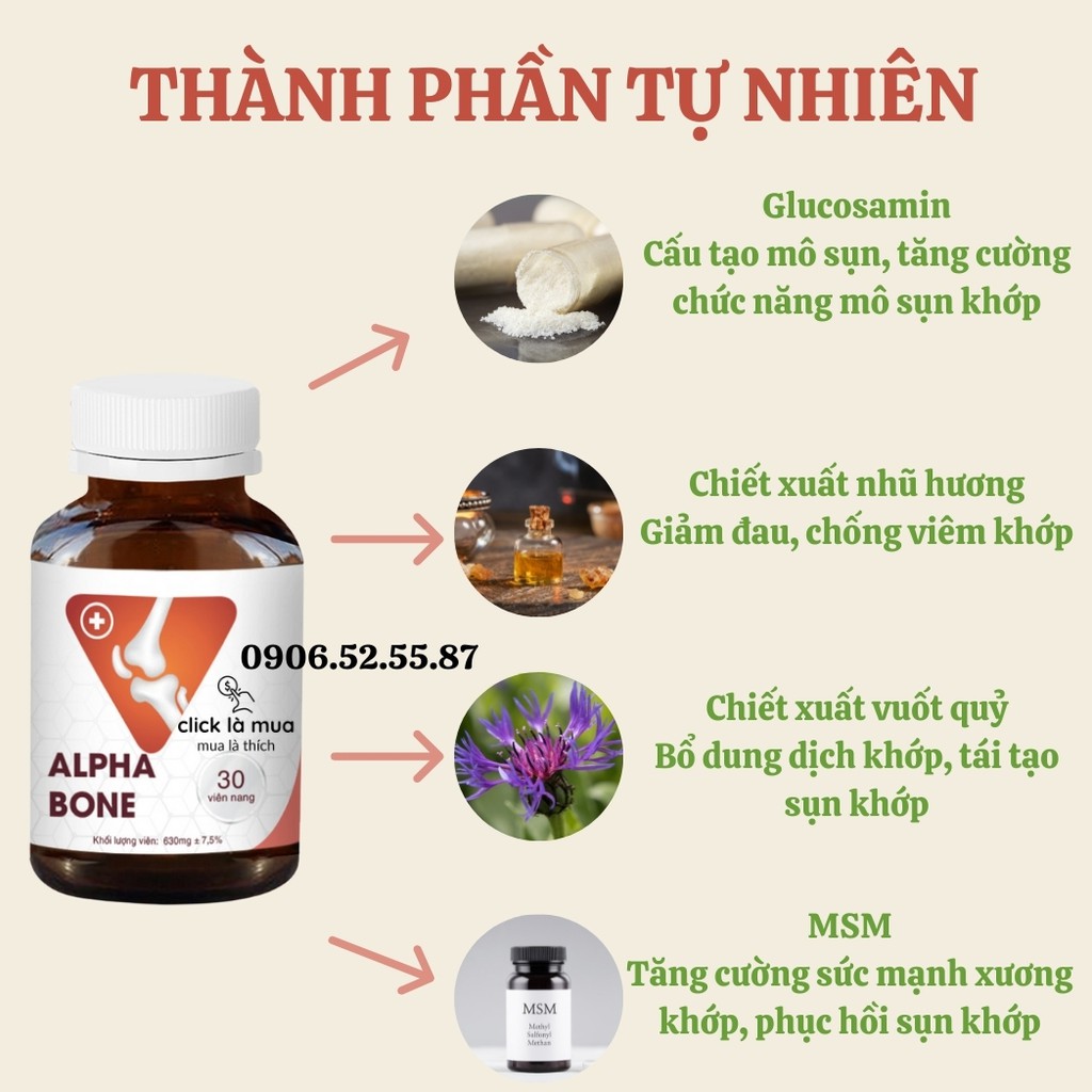 Dầu nóng xoa bóp, cao xoa bóp xương khớp Alpha Bone Extra Shop MamiMon dầu lăn massage cổ vai gáy, thoát vị đĩa đệm 10ml