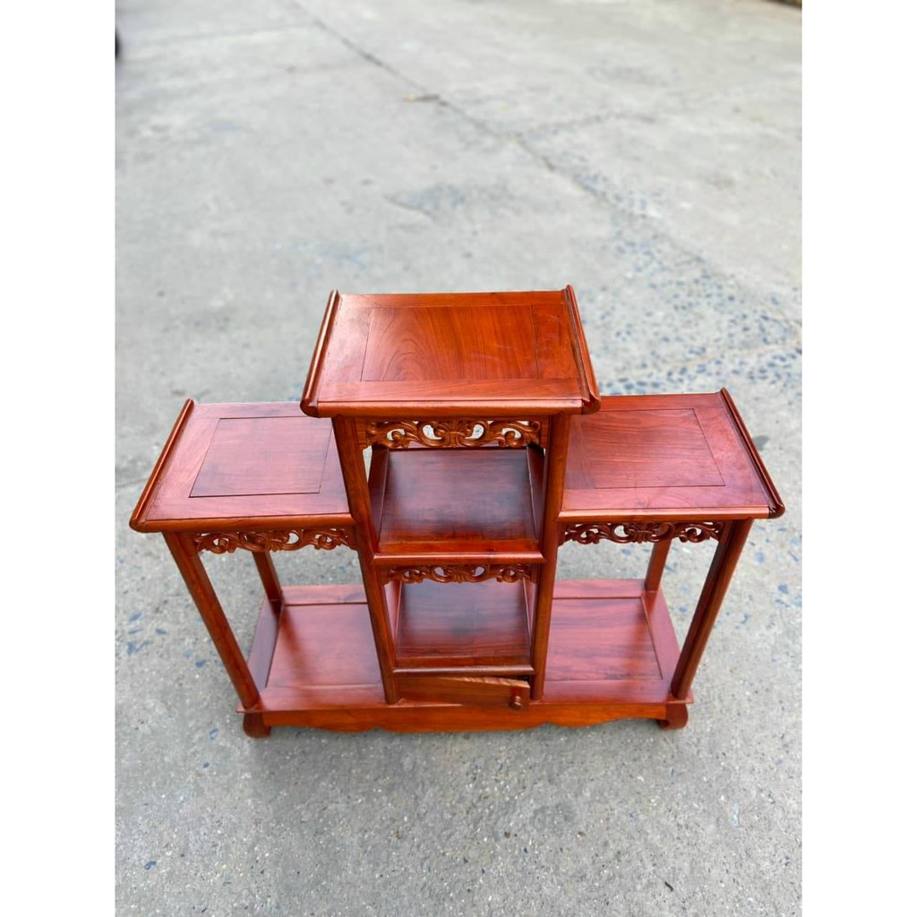 Tam sơn, tam cấp gỗ hương đá