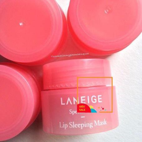 Mặt nạ ngủ ủ môi Laneige minisize 3g màu hồng