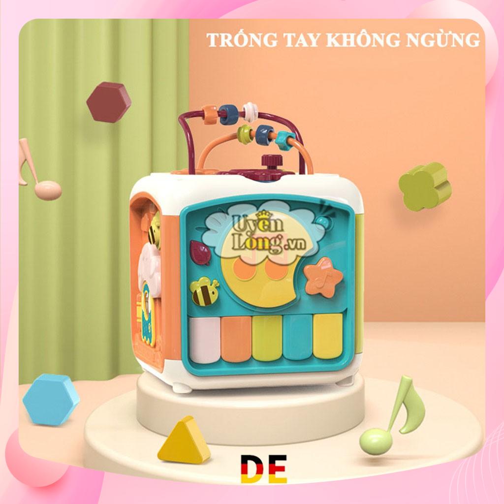 Hộp Đàn Nhạc Song Ngữ Anh Trung 7 Mặt Đa Năng Cao Cấp Giúp Bé Phát Triển Trí Tuệ Và Cảm Thụ Âm Nhạc