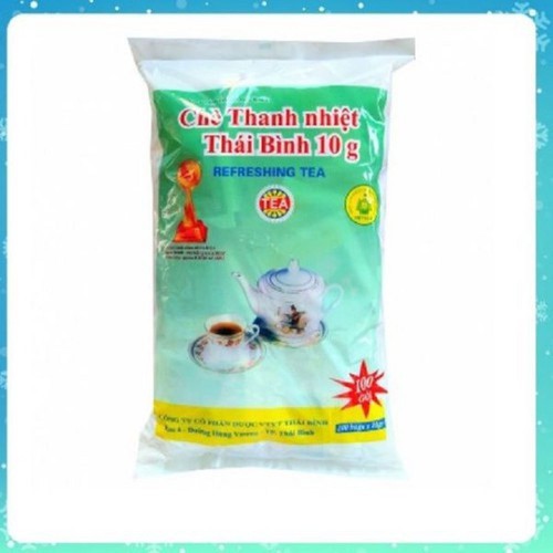 Trà Thanh Nhiệt Thái Bình túi 100 gói 10g