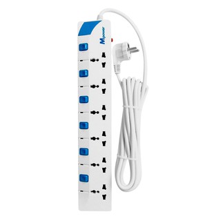 Ổ cắm điện 4 lỗ 3 chấu 3m mpower