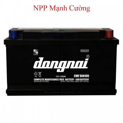 Ắc quy khô miễn bảo dưỡng Đồng Nai CMF DIN100 - 12V - 100Ah