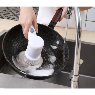 Bàn chải làm sạch đa năng bằng điện, bàn chải làm sạch bồn rửa tự động - 40