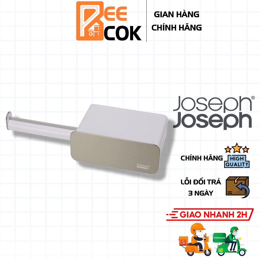 Giá treo giấy vệ sinh đa năng gắn tường Joseph Joseph 70529 EasyStore