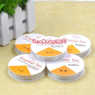 Cuộn cước thun xỏ vòng size 0.8/ 1.0