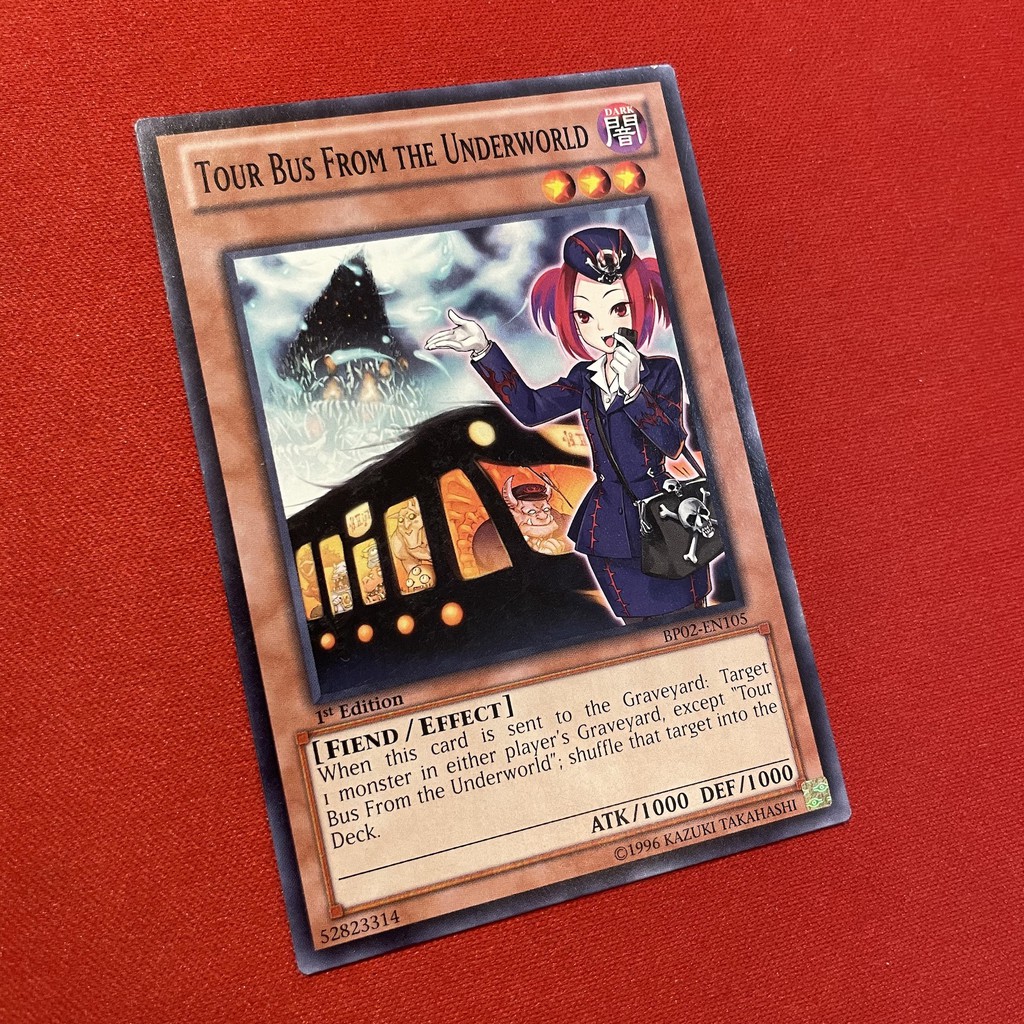 [EN-JP][Thẻ Bài Yugioh Chính Hãng] Tour Bus From The Underworld