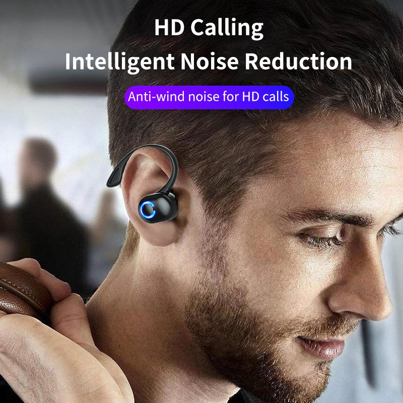 Tai Nghe Bluetooth 5.2 Móc Vành Tai Chống Ồn