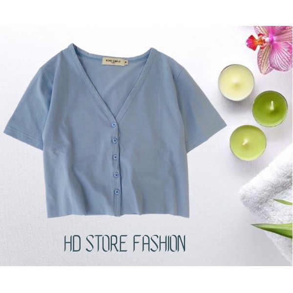 áo thun croptop nữ body cổ tim siêu cá tính và năng động 0093