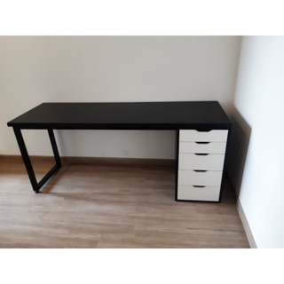 Bàn Ikea 1 hộc tủ châm sắt sơn tĩnh điện