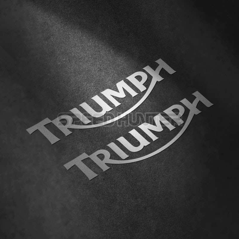 Miếng Dán Phản Quang Chống Thấm Nước Trang Trí Mũ Bảo Hiểm Xe Hơi Triumph 18