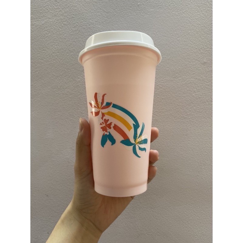 BILL US - Ly nhựa Nước nóng Tái sử dụng Starbucks Siren Reusable hot cup Original