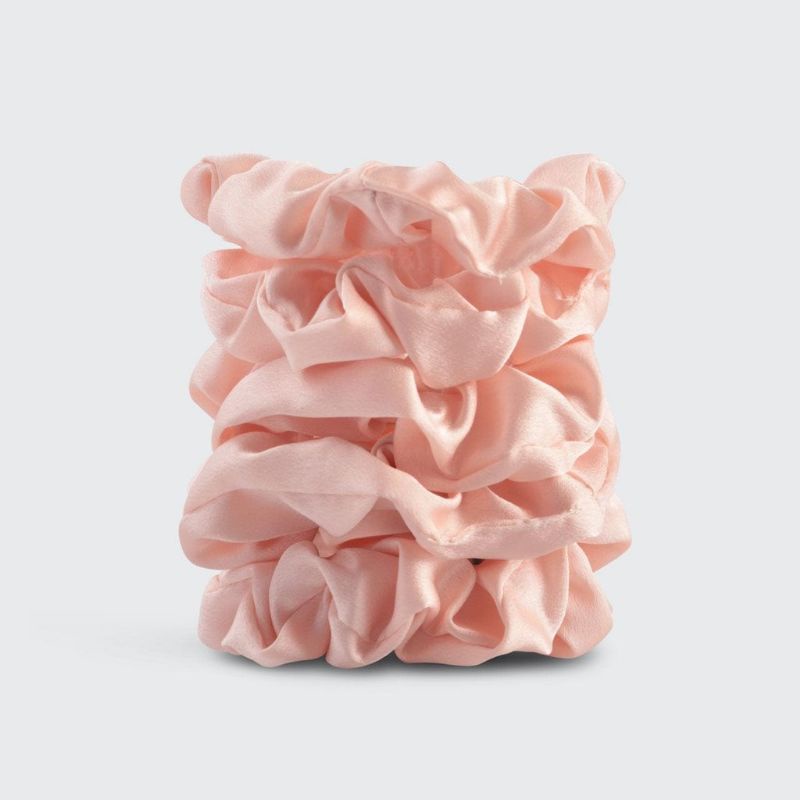 Cột tóc lụa Kitsch Satin Sleep Scrunchie Blush