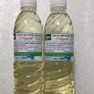 Tinh dầu tràm nguyên chất 100% Huynh Đệ bán theo nửa lít ( 500ml )
