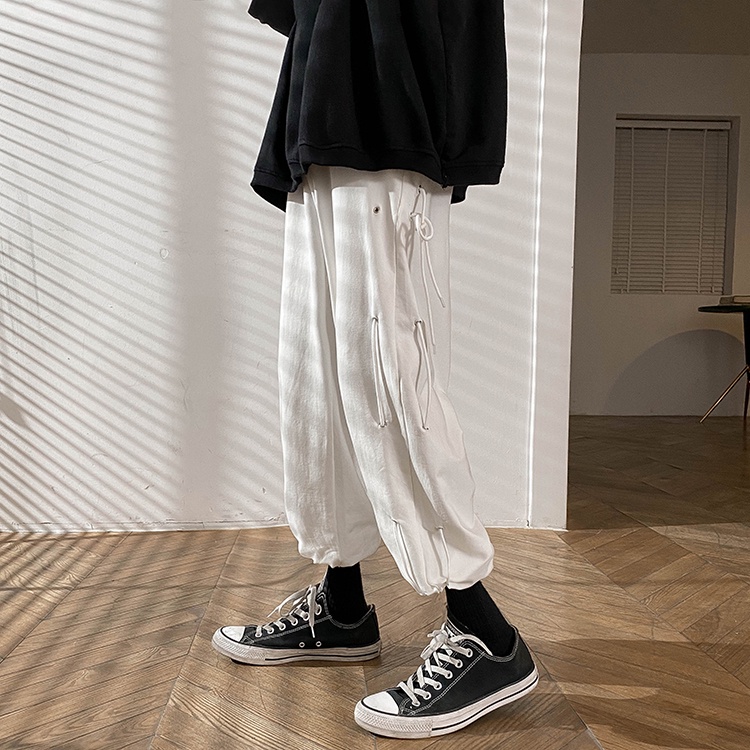 Quần ống rộng màu trơn thời trang cho nam