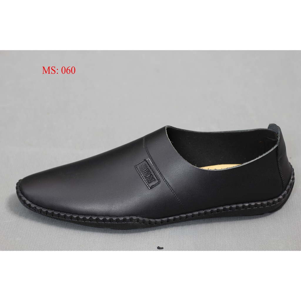 060 GIẦY LƯỜI DA BÒ HÀNG THIẾT KẾ TRẺ TRUNG