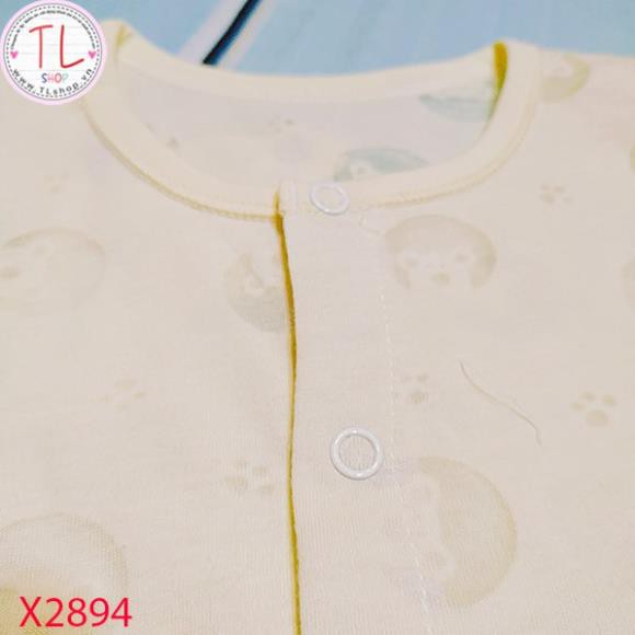 Thời trang trẻ em - Bộ Bodysuit thun ngắn cho bé hình gấu - Quần áo bé trai - Bộ bé trai - Quần áo bé gái - Bộ bé gái