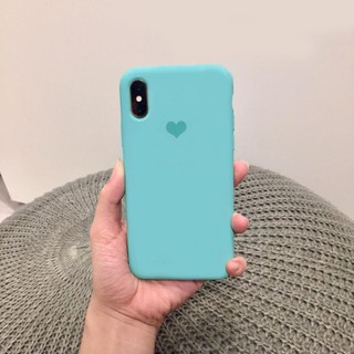 Ốp lưng iphone CHỐNG BẨN LOGO TIM (HỞ VIỀN) - AN608