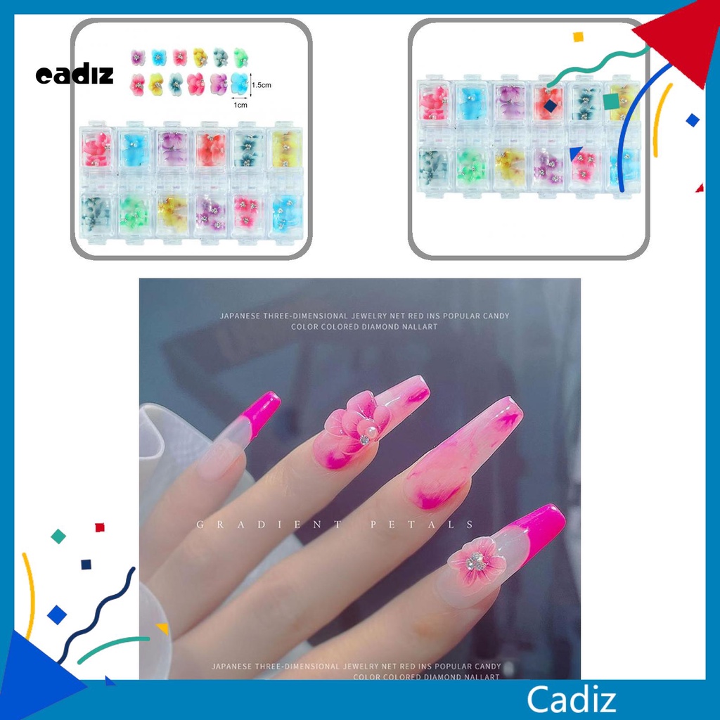 [Hàng mới về] Hình dán trang trí móng tay nhiều màu phong cách hiện đại