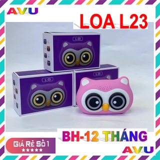 Loa bluetooth L23 âm thanh sắc nét, sặc sỡ sắc màu Avu16
