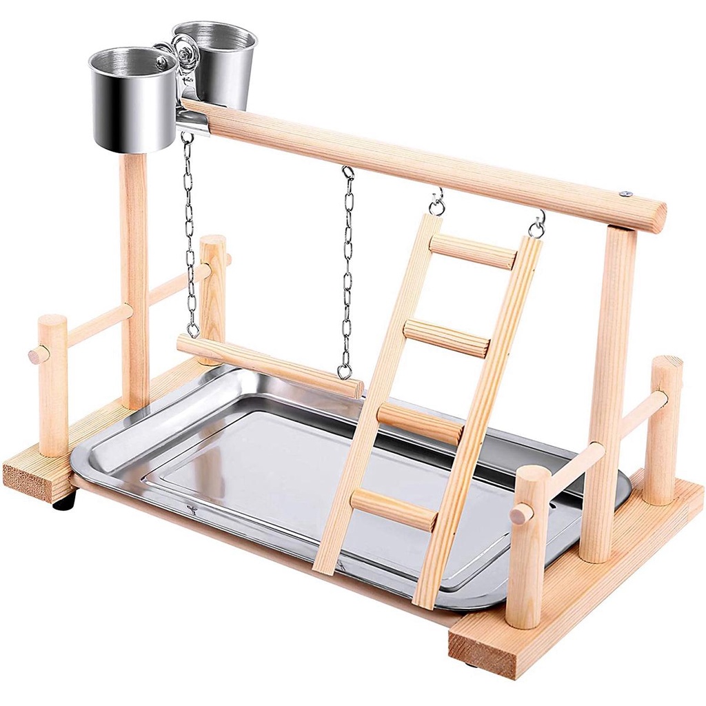 Thang Leo Đồ Chơi Thoải Mái Cho Vẹt Cưng