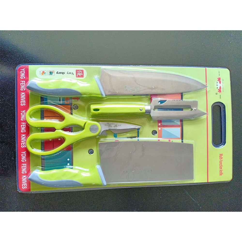 [Tổng Kho Sỉ] Bộ Dao Kéo Gọt K8 Size Lớn Hàng Siêu Thị Đẹp - Lưỡi Dao Sắc Ngọt - Tay Cầm Dày Dặn Chắc Chắn