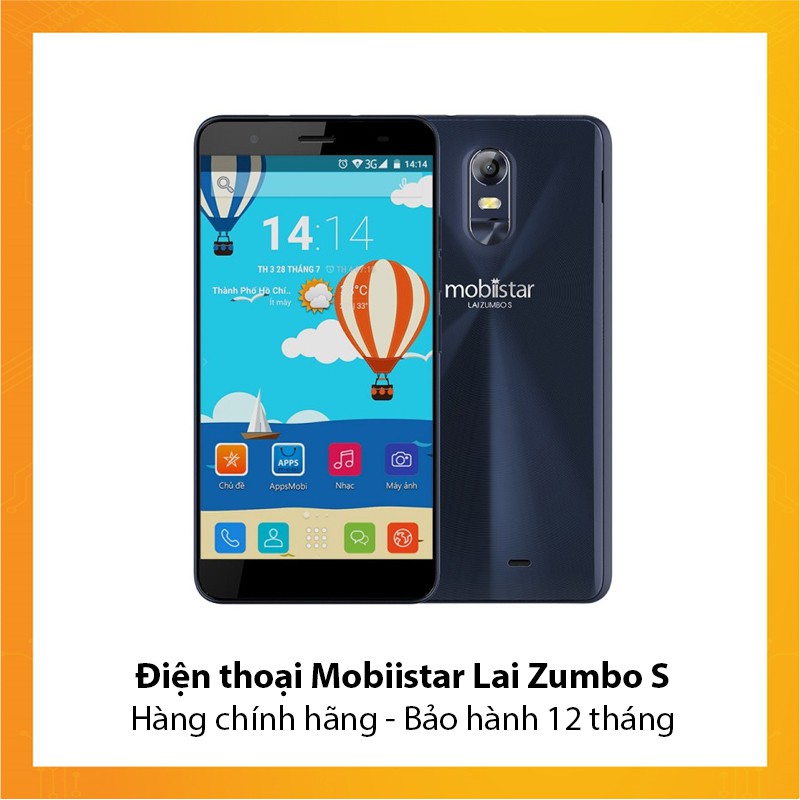 Điện thoại Mobiistar Lai Zumbo S - chính hãng - Bảo hành 12 tháng