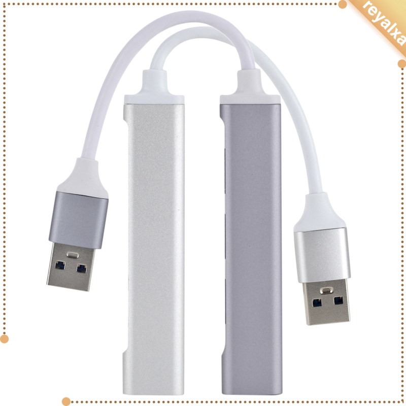Hub Chia 4 Cổng USB 3.0 OTG Bằng Hợp Kim Kim Loại Nhỏ Gọn Cho PC / Máy Tính