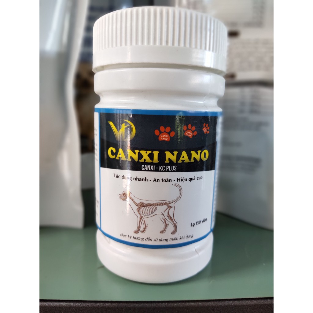 Canxi Nano cho chó mèo
