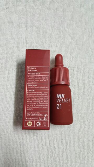 Son kem Ink Velvet siêu lì (màu 1,2,3,6,10)