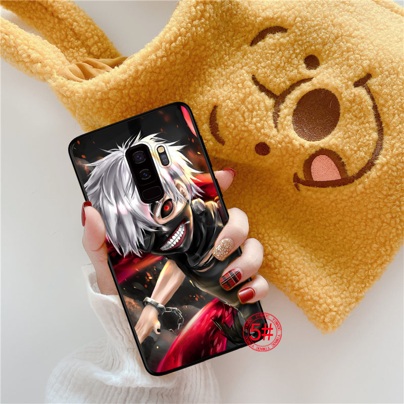 Ốp điện thoại mềm in hình ảnh phim anime Nhật Bản Tokyo Ghoul 190d dành cho Samsung S7 Edge S8 S9 S10 Plus Plus S10E