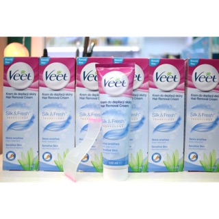 Kem tẩy lông Veet da nhạy cảm - Veet Hair Removal Cream Sensitive 100ml