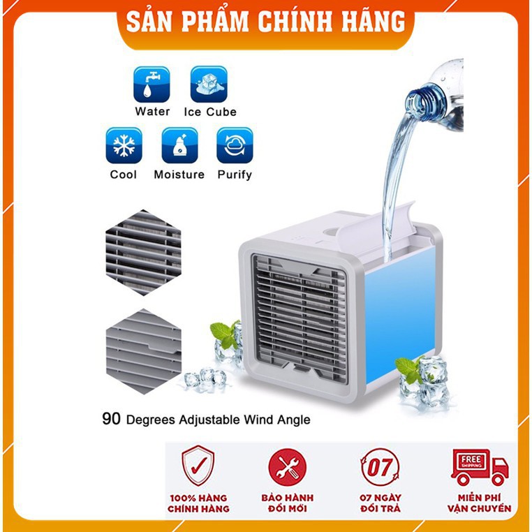 Quạt Điều Hòa Mini, Máy Lạnh Mini, Đèn Ngủ Nhiều Màu Arctic Air